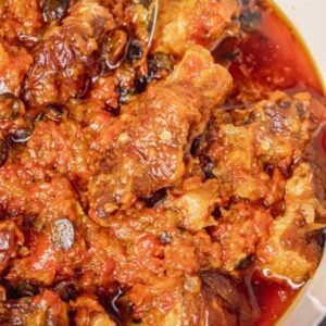 Fried Turkey/chicken stew